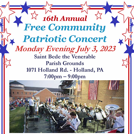 16th Annual Free Community Concert ~7/3~ 7pm - 9pm